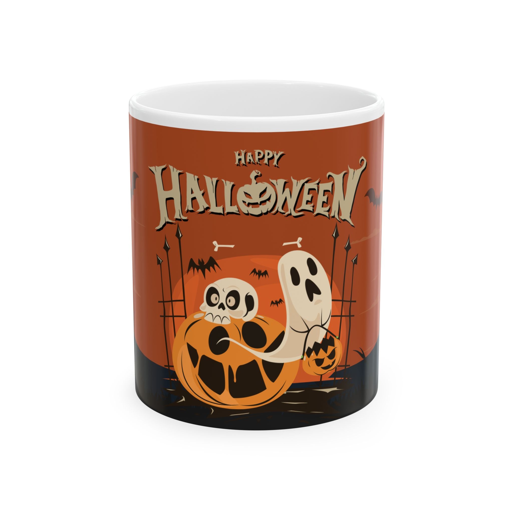 Happy Halloween with Pumpkin | Ceramic Mug